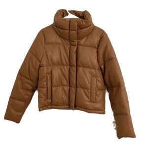 Abercombie & Fitch Vegan leather jacket